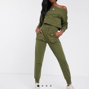 ASOS Olive Tracksuit
